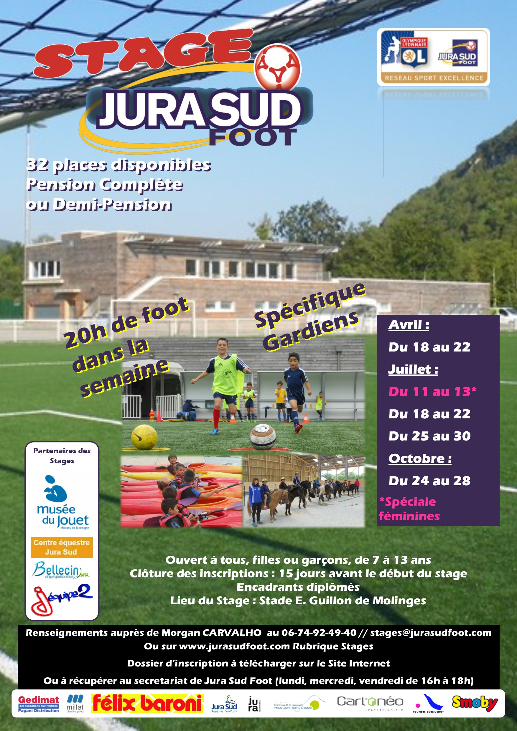 AFFICHES STAGES 2016