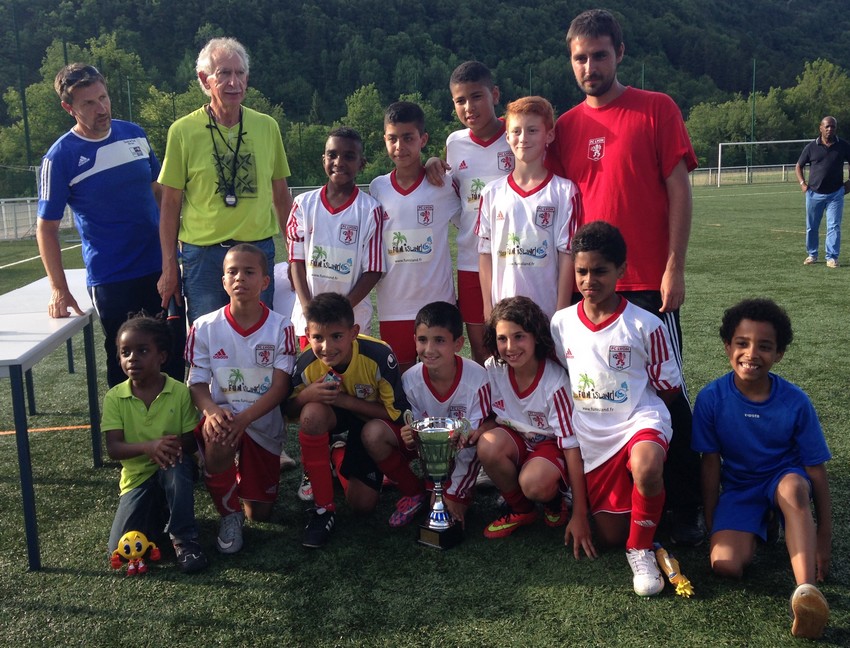 fc lyon jscup vainqueur