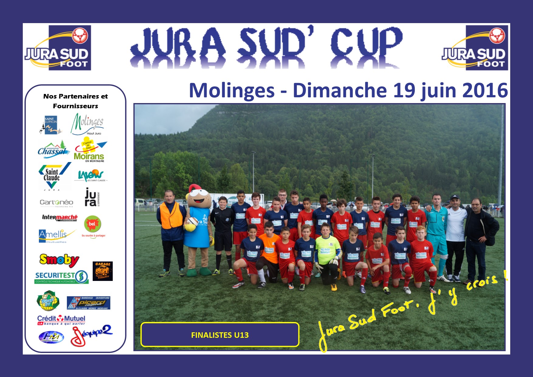 U13 FINALISTES