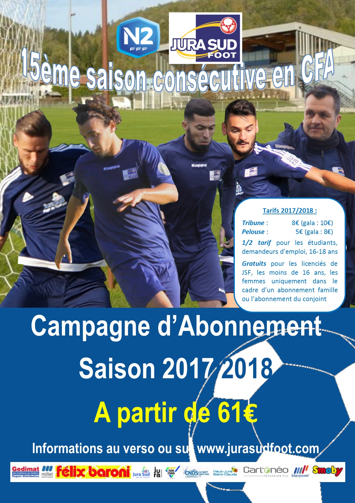 FLYER CAMPAGNE ABONNEMENT 2017 2018 V2 RECTO