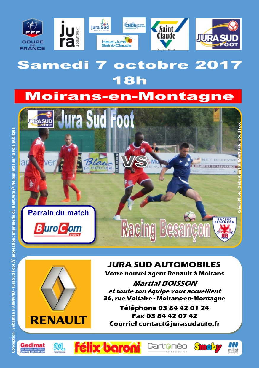 20171007 JSF RACING BESANCON COUVERTURE