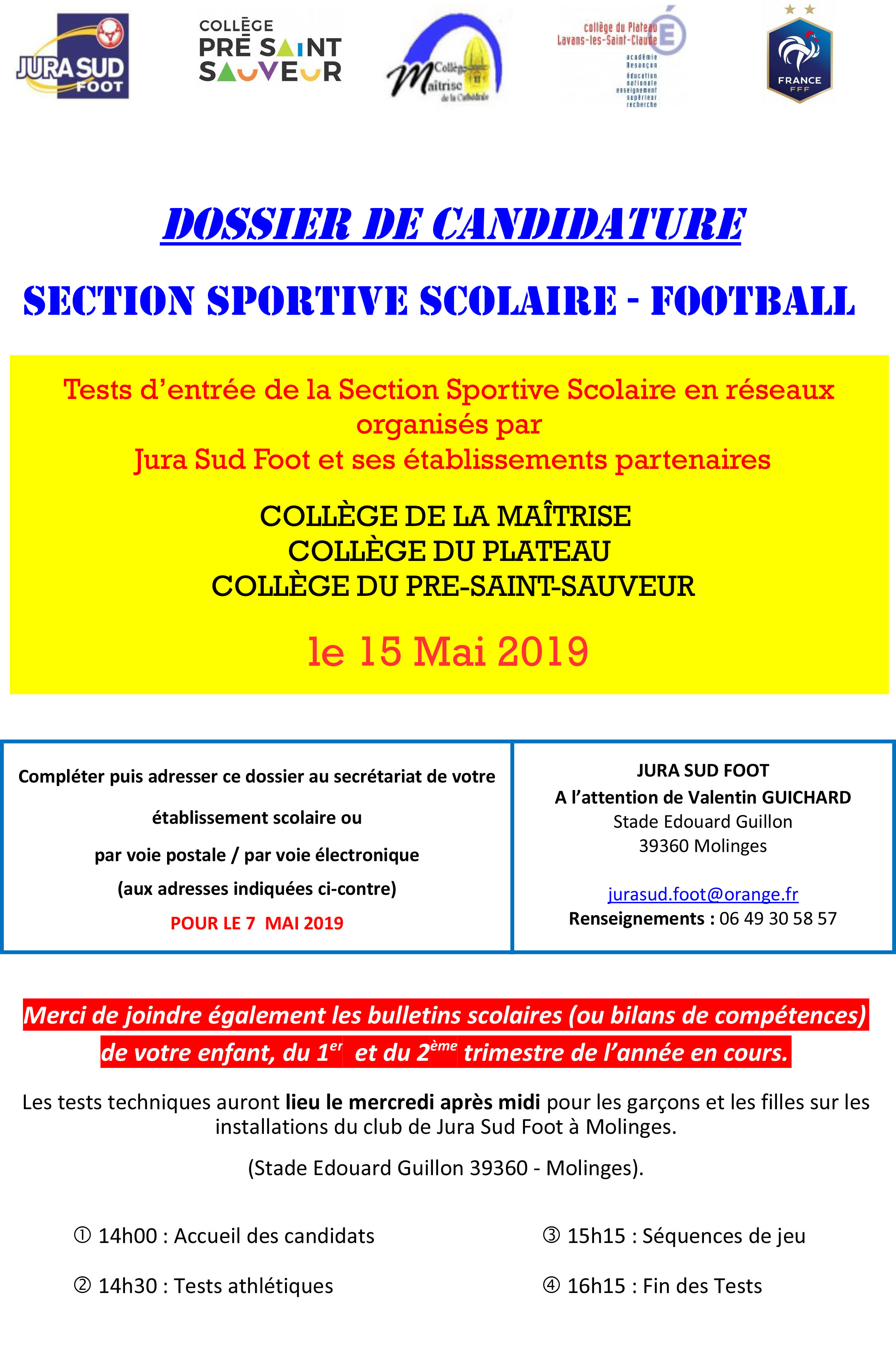 Dossier dinscription tests SSS 2019 2020 1
