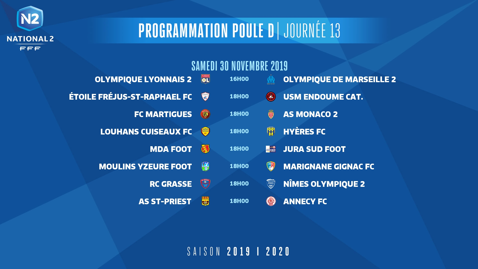 Prog Poule D J13