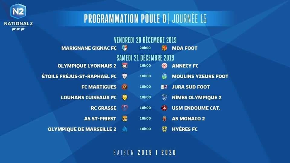 Prog Poule D J15