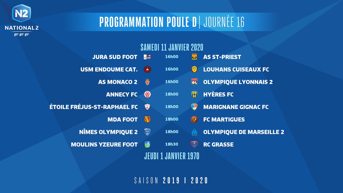 Prog Poule D J16