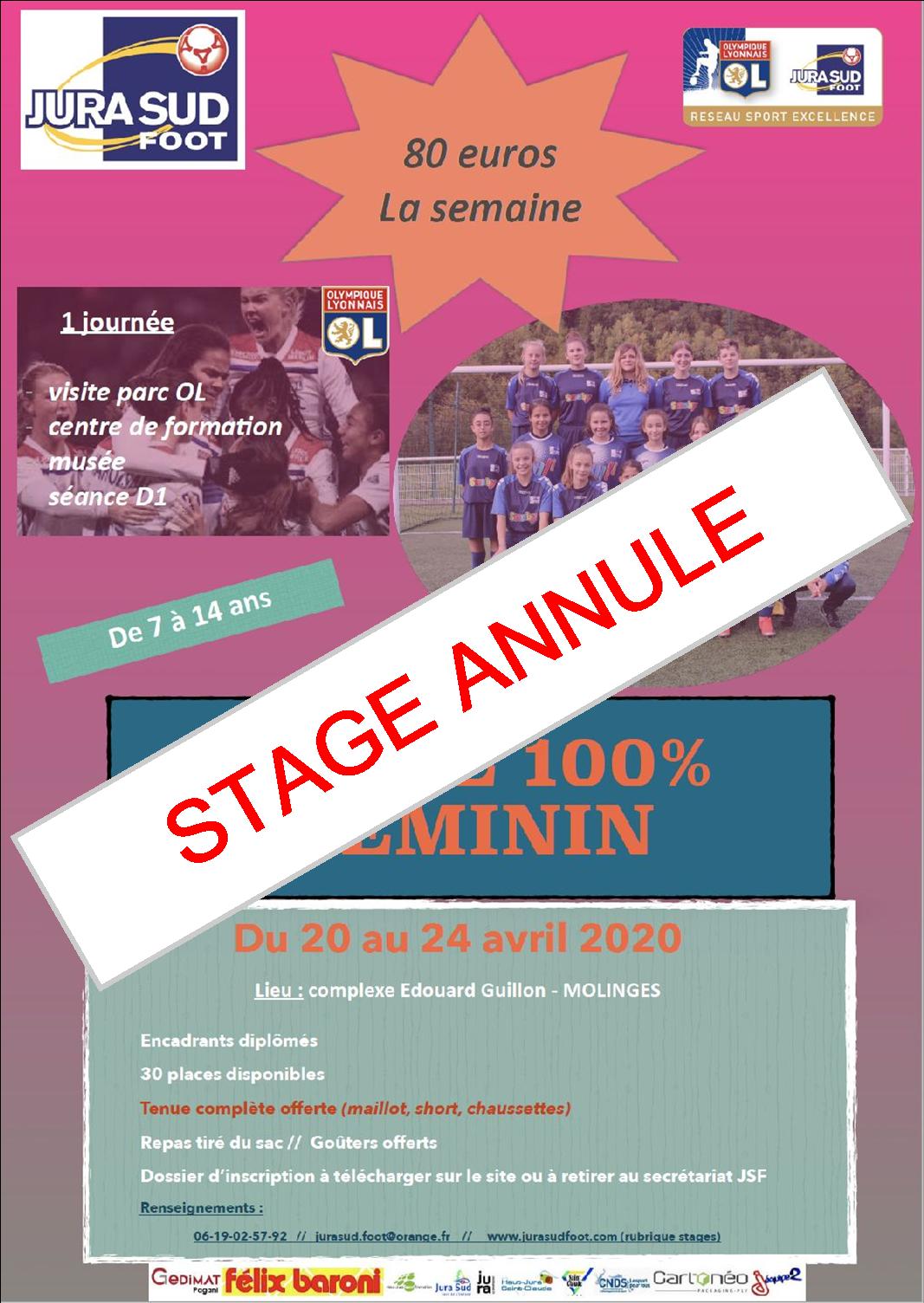 Affiche Stage Fem 20 240420