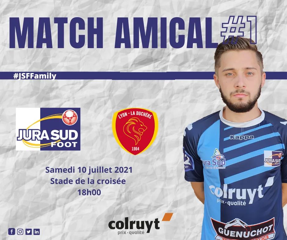 Match Amical 2021 2022 1