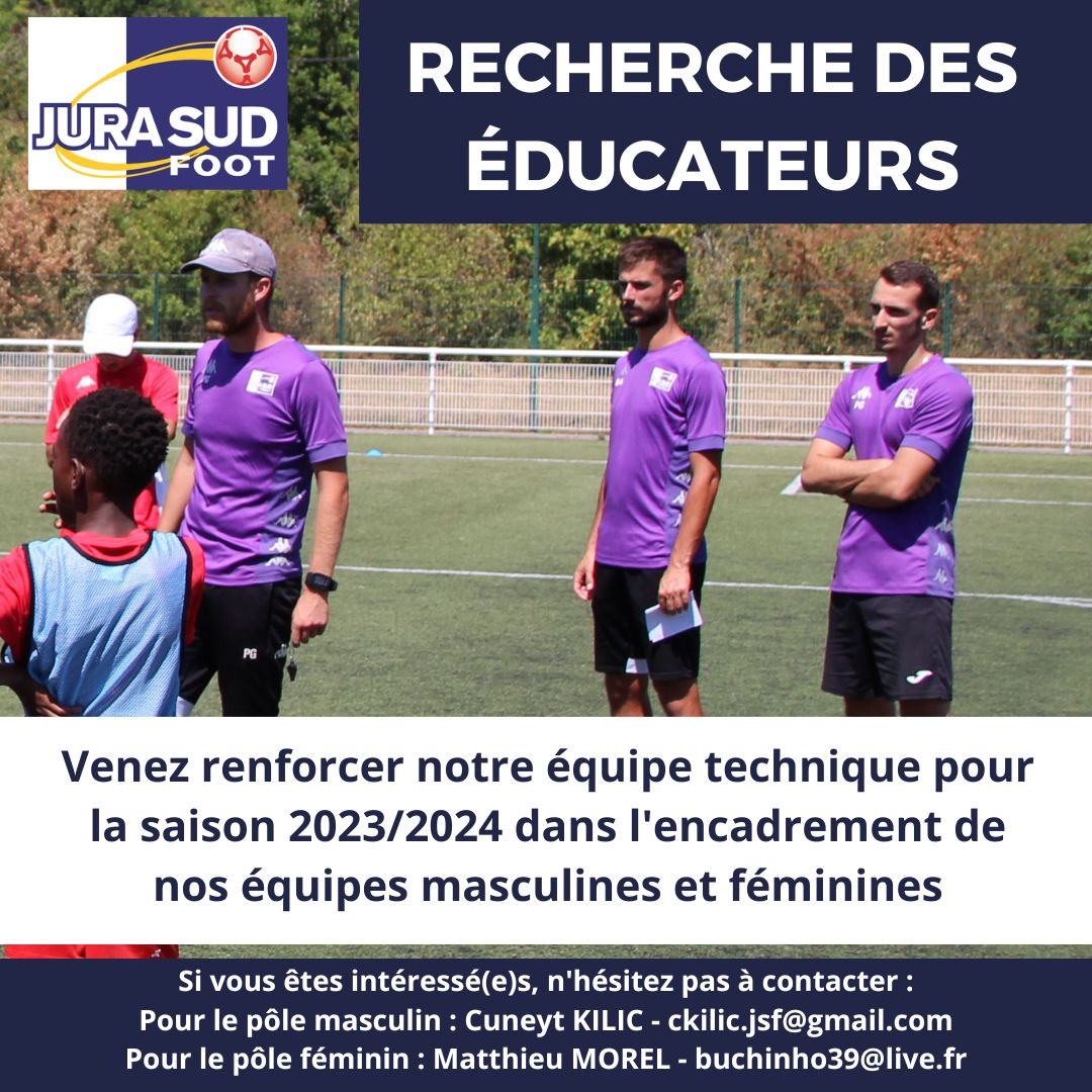 Recherche Educateur 2023 2024